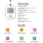 Accurate medical blood glucose meter for home use