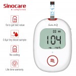 Accurate medical blood glucose meter for home use