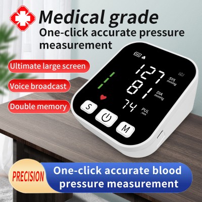 Automatic blood pressure monitor for home use