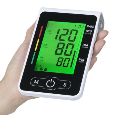 Blood Pressure Monitor with Voice on Arm