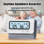Electronic blood pressure monitor for arm