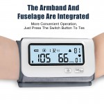 Electronic blood pressure monitor for arm