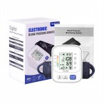 Electronic blood pressure monitor for the elderly