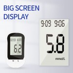 Medical grade blood glucose monitor for home use