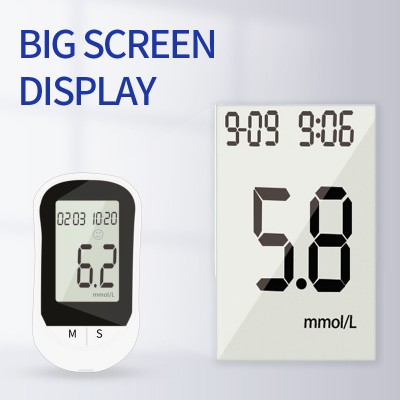 Medical grade blood glucose monitor for home use