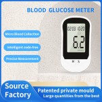Medical grade blood glucose monitor for home use
