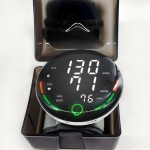 Round Wrist Blood Pressure Monitor