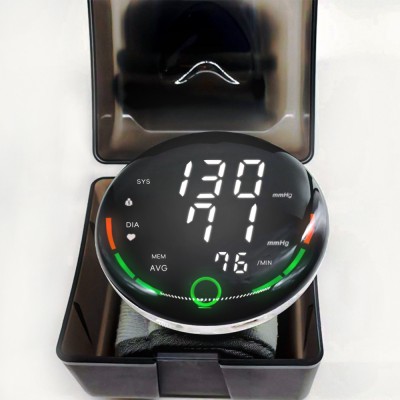 Round Wrist Blood Pressure Monitor