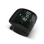 Wrist-mounted voice-activated blood pressure monitor